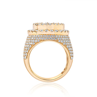 5.5CT Round Diamond Ring