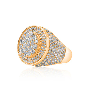 6.5CT Round Diamond Cake Ring