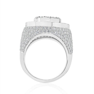 6.5CT Round Diamond Cake Ring