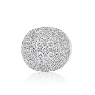 5.5CT Round Diamond Pinky Ring