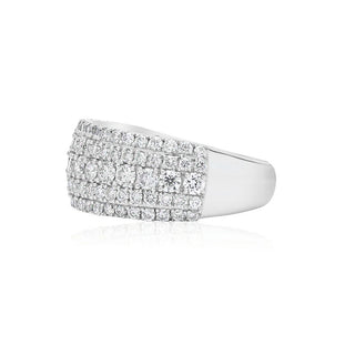 3CT Round Diamond Band