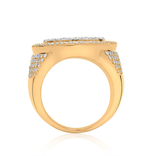 4CT Round Diamond Ring