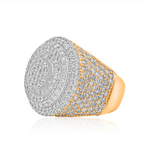 9CT Diamond Baguette Ring