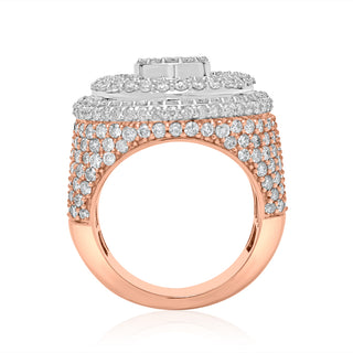 9CT Diamond Baguette Ring