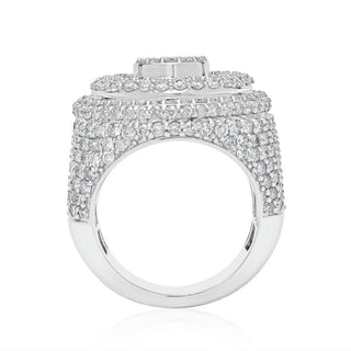 9CT Diamond Baguette Ring