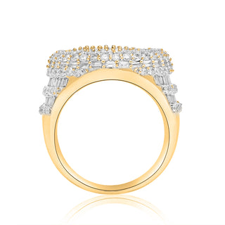 5CT Baguette Diamond Ring