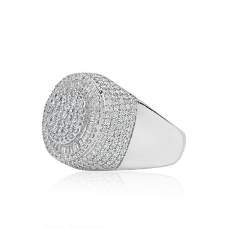 3.75CT Diamond Baguette Pinky Ring