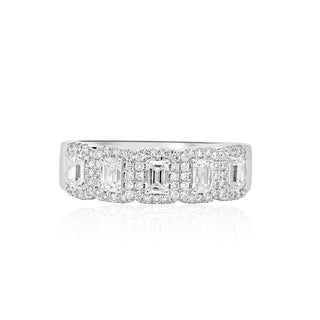 2.7CT Diamond Baguette Band