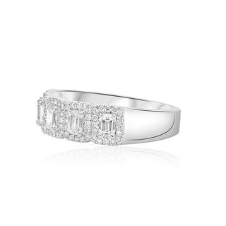 2.7CT Diamond Baguette Band