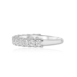 2.3CTs Women's Round Diamond Band