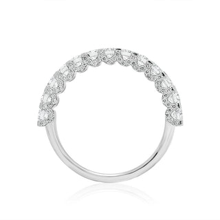 2.3CTs Women's Round Diamond Band