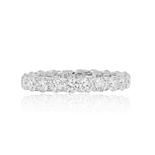 3CT Round Diamond Band