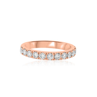 2CT Women's Round Diamond Band