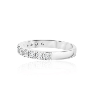 2CT Women's Round Diamond Band