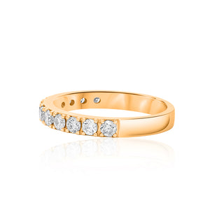 2CT Women's Round Diamond Band