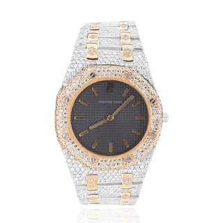 AP 31MM Royal Oak Full Diamond Watch 18K Two-Tone