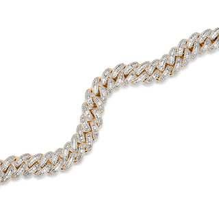 Diamond Cuban Baguette Bracelet