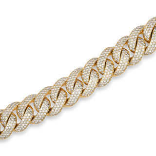 Pave Diamond Cuban Bracelet