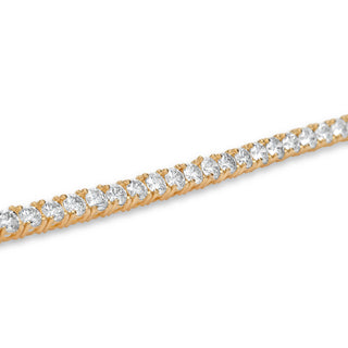 Women's Yellow Gold Diamond Tennis Bracelet