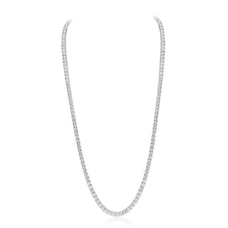 White Gold Diamond Tennis Chain