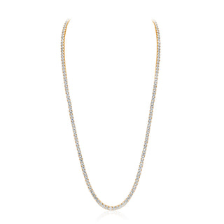 Yellow Gold Diamond Tennis Chain