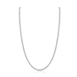 White Gold Diamond Tennis Chain