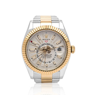 Men's Rolex Sky Dweller Two Tone Watch [Pre Owned]